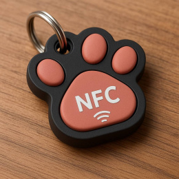 Brelok NFC - ŁAPKA