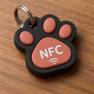 Brelok NFC - ŁAPKA